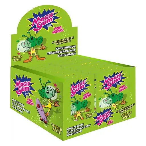 Magic Gum Magic Gum saurer Apfel 50 Stück im Karton candytoys.ch Switzerland