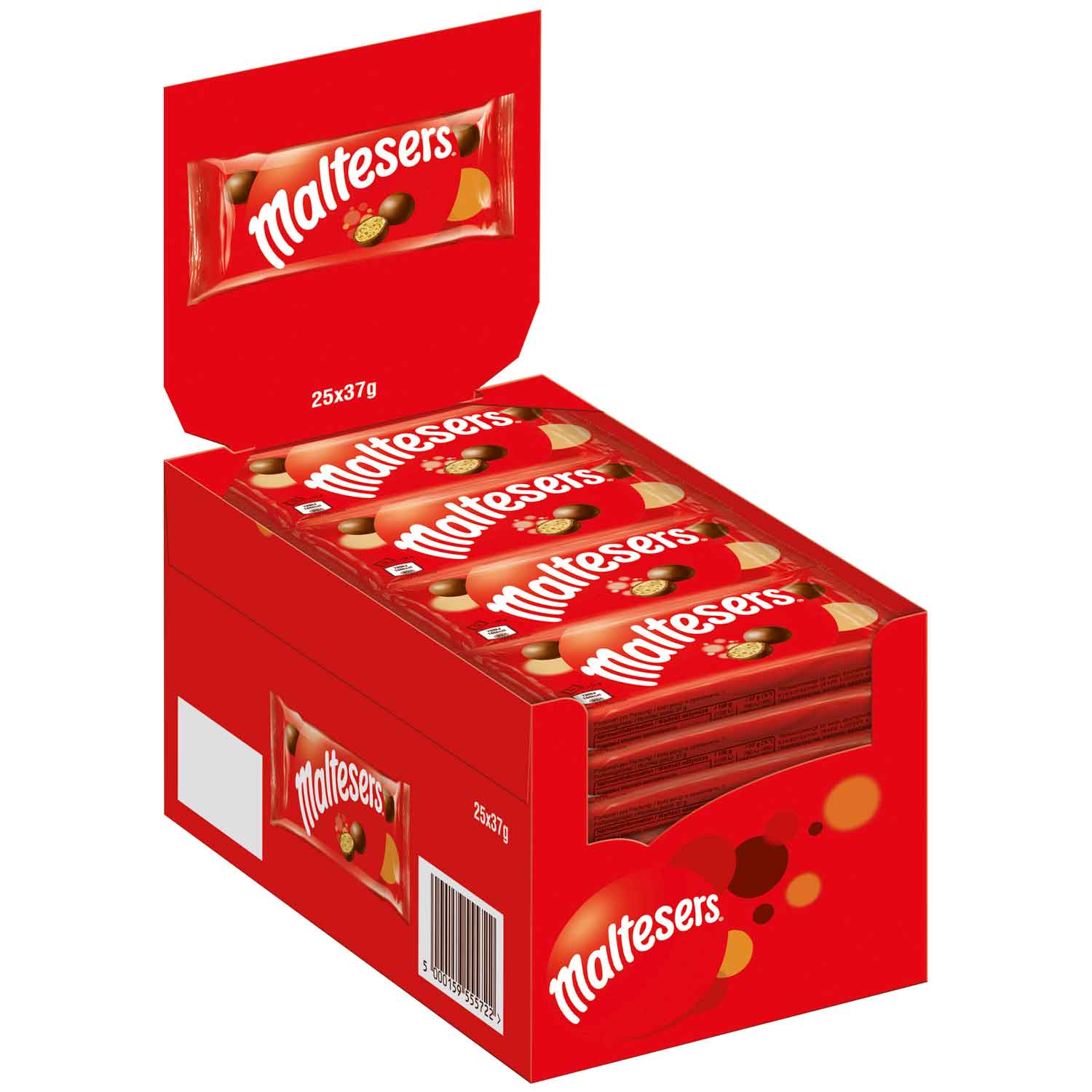 Maltesers Maltesers Schokoladenkugeln 1x37g, knusprig und schokoladig