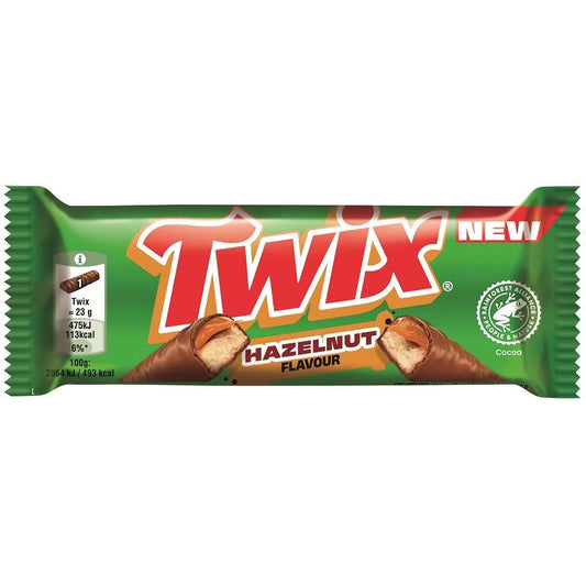 Mars GmbH Twix Haselnuss Geschmack, Schokolade, 1 Riegel 46g candytoys.ch Switzerland