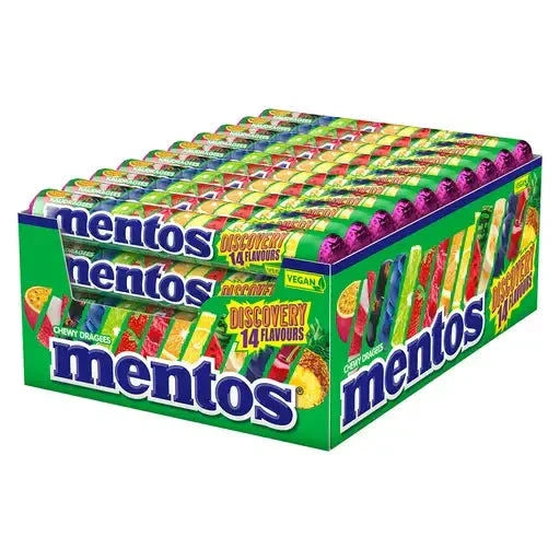 Mentos Mentos Discovery 40 Stück im Karton candytoys.ch Switzerland