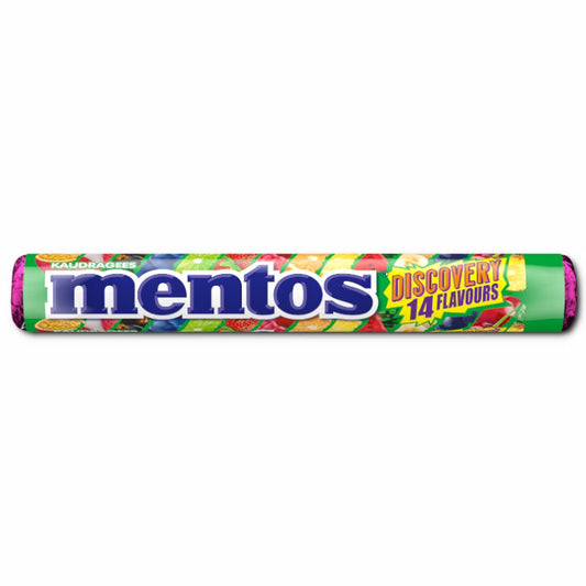 Mentos Mentos Discovery Rolle, Kaubonbon, Dragee, 1 Rolle