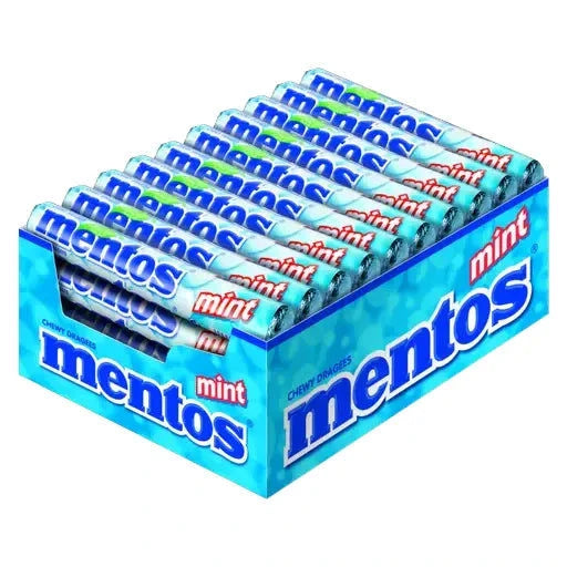 Mentos Mentos Mint 40 Stück im Karton candytoys.ch Switzerland
