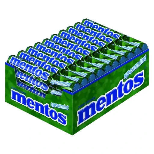 Mentos Mentos Spearmint 40 Stück im Karton candytoys.ch Switzerland