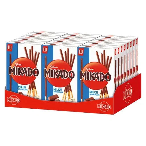 Mikado Mikado Sticks Milchschokolade 24x75g im Karton candytoys.ch Switzerland