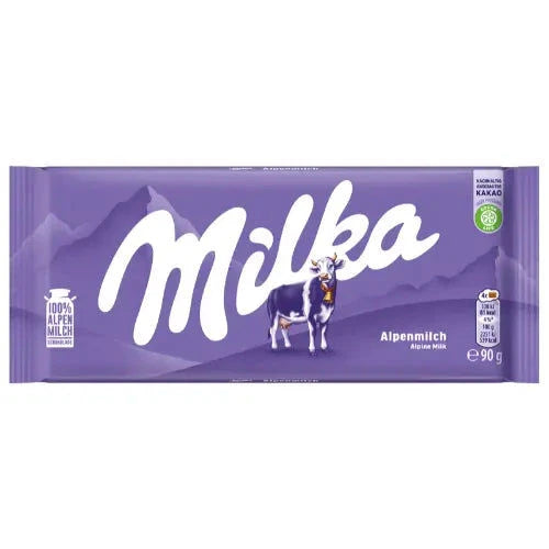 Milka Milka Alpenmilch 90g candytoys.ch Switzerland