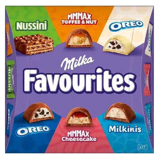 Milka Milka Favourites 158g candytoys.ch Switzerland
