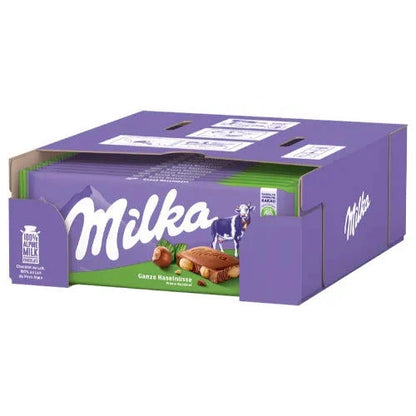 Milka Milka Ganze Haselnüsse 17x95g candytoys.ch Switzerland