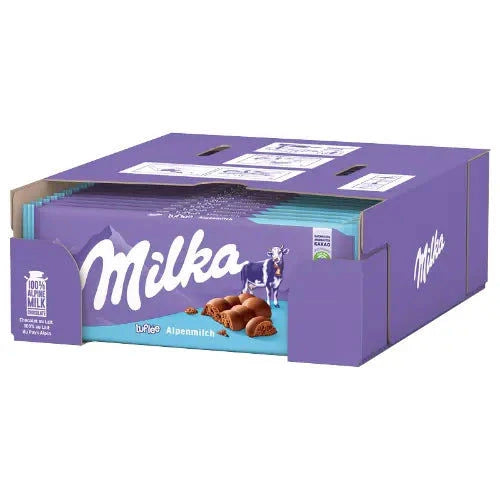 Milka Milka Luflée Alpenmilch 14x90g candytoys.ch Switzerland
