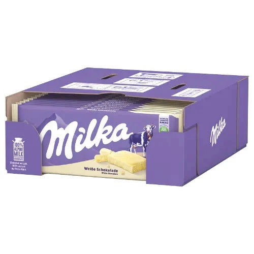 Milka Milka Weisse Schokolade 24x90g candytoys.ch Switzerland