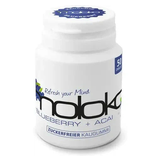 Moloko Moloko Kaugummi Blueberry + Acai 6x50 Dragees candytoys.ch Switzerland
