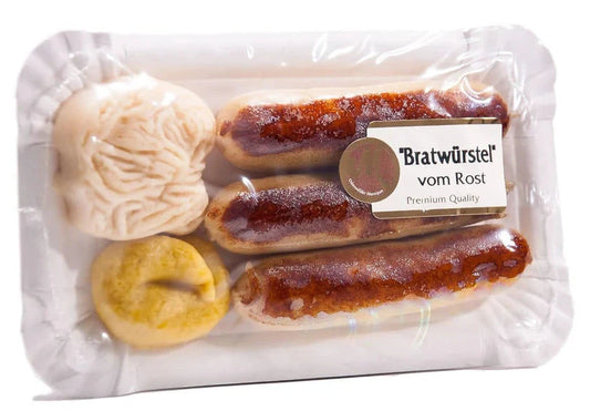 Odenwälder Marzipankonditorei GmbH Marzipan Rostbratwürste mit Sauerkraut, 100 g
