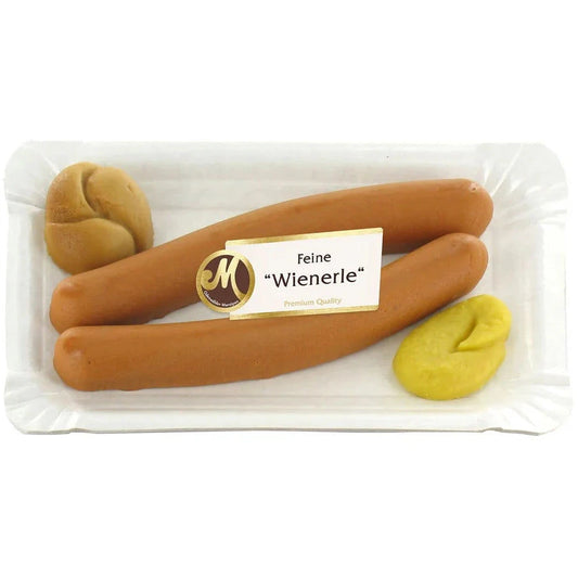 Odenwälder Marzipankonditorei GmbH Marzipan Wiener Würstchen 125g - Feine Marzipan-Spezialität