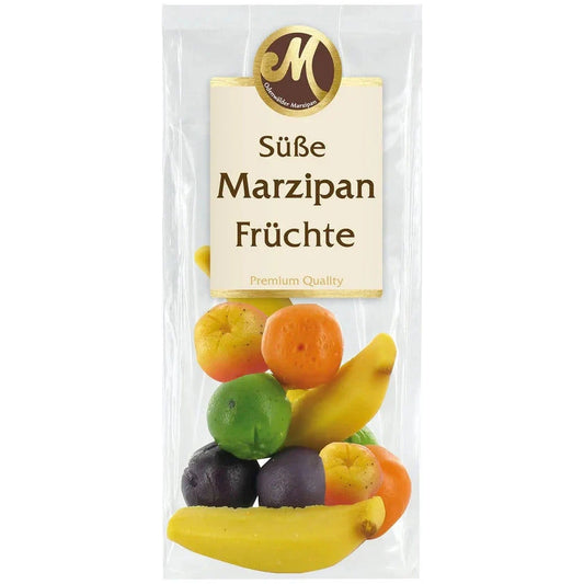 Odenwälder Marzipankonditorei GmbH Süße Marzipan Früchte 100g - Feine Mandeln, natürliche Aromen