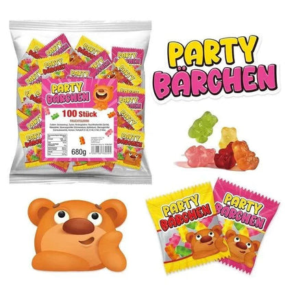One Solution Frucht Gummibärchen Mix 100 Stück – Perfekt für Partys candytoys.ch Switzerland