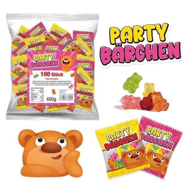 One Solution Frucht Gummibärchen Mix 100 Stück – Perfekt für Partys