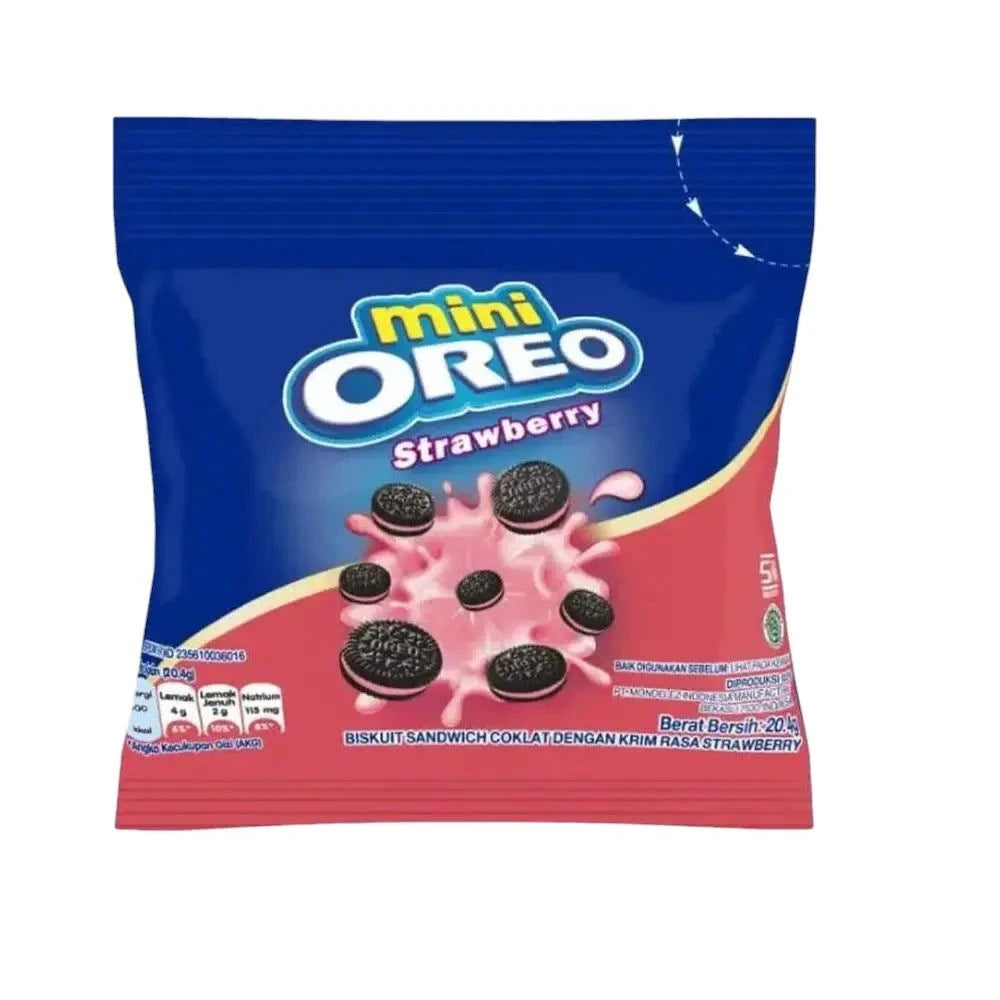 Oreo Minis Erdbeere - 20,4g