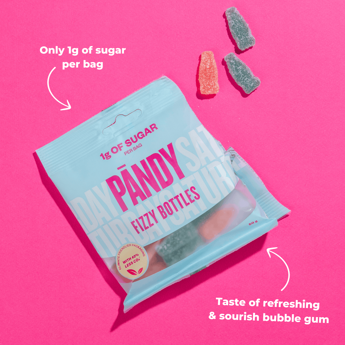Pändy Candy Fizzy Bottles