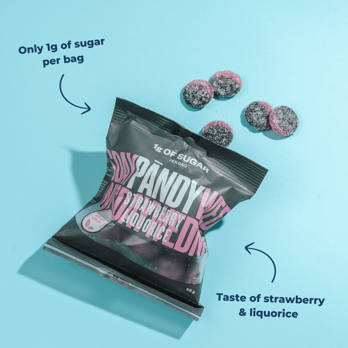 Pändy Candy Strawberry/Liquorice