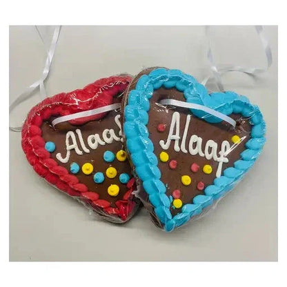 Pahna Lebkuchen Alaaf Herzen am Band sortiert 10 Stück á 60g candytoys.ch Switzerland