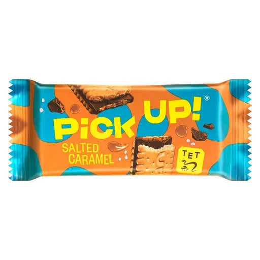 PiCK UP! PICK UP!  Salted Caramel 24x28g im Karton candytoys.ch Switzerland