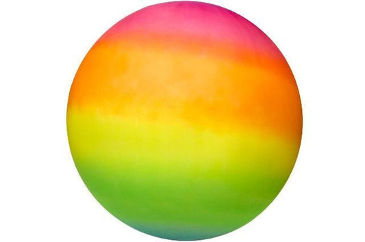PL Ball Jumbo in Regenbogenfarben ca 40 cm candytoys.ch Switzerland