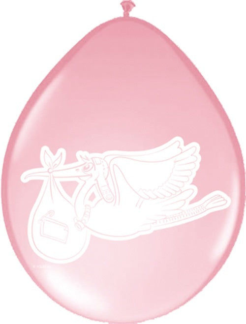 PL Ballons 8 Stück - Baby Mädchen - Durchmesser ca 25-30cm candytoys.ch Switzerland