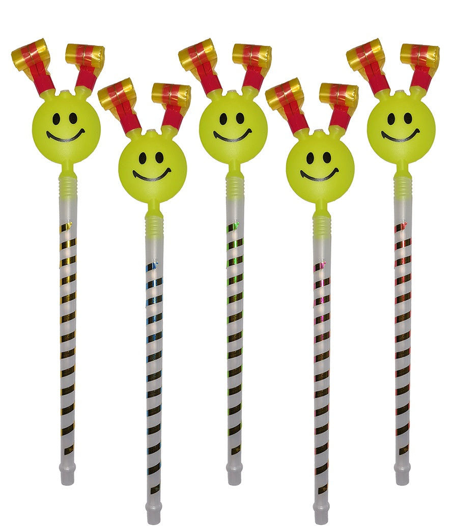 PL Blasrüssel Lachgesicht 5 Farben sortiert ca 36 cm candytoys.ch Switzerland