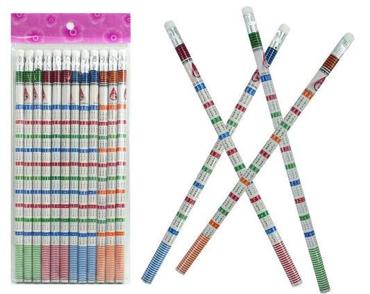 PL Bleistift Rechenbleistift mit Radiergummi ca 19cm