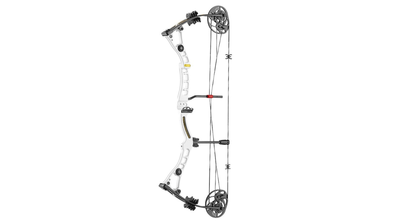 PL Bogen EK Axis white 60 lbs 32", weiß - ca 88cm candytoys.ch Switzerland