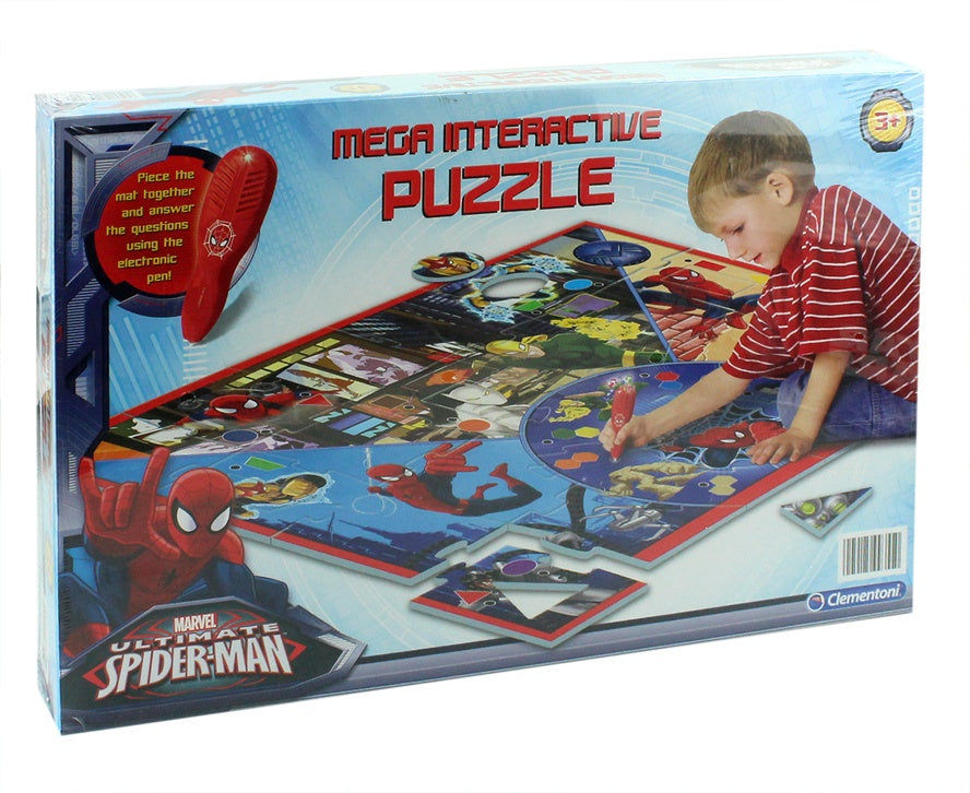 PL Clementoni Spider Man interaktives Puzzle in Box ca42x28x6cm candytoys.ch Switzerland