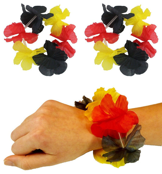 PL Deutschland Hawaii Armband 2er-Set 6 Blüten ca 25cm Umfang candytoys.ch Switzerland