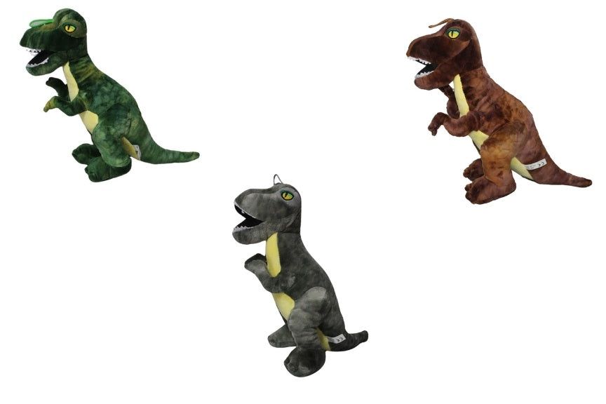 PL Dinosaurier Spielzeug 30 cm, 3 Farben sortiert, hochwertig und langleb