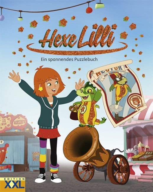 PL DIV 389736-552-9 - Puzzlebuch, Hexe Lilli candytoys.ch Switzerland
