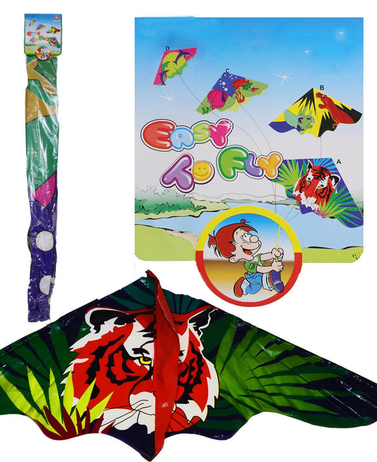 PL Drachen Lenkdrachen 4-fach sortiert ca 128x61cm candytoys.ch Switzerland