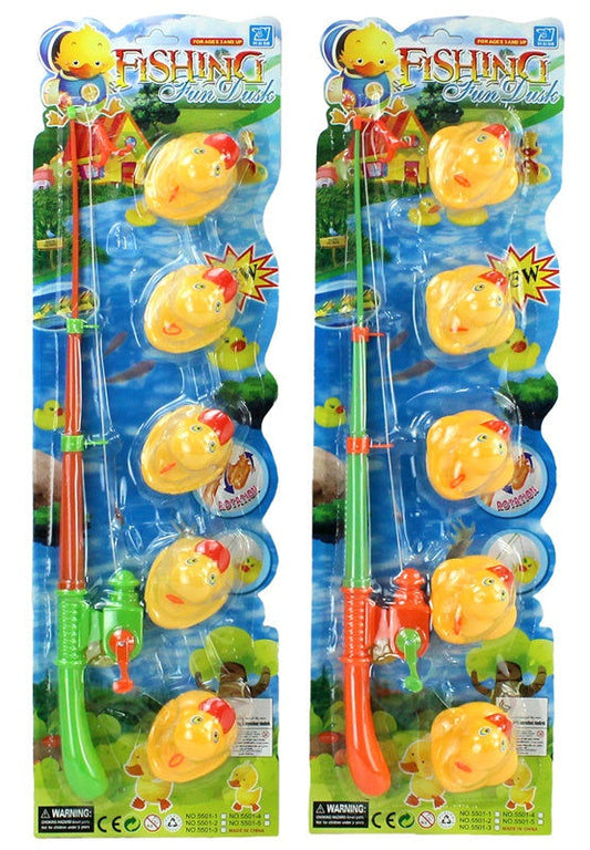 PL Entenangelspiel 2-fach sortiert auf Karte ca 57x17cm candytoys.ch Switzerland