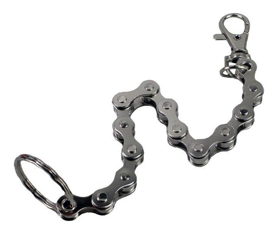 PL Fahrradkette mit Karabiner Schlüsselanhänger