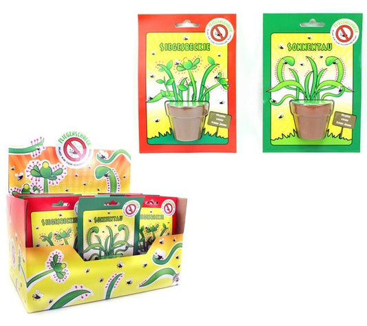 PL Fliegenschreck 2 fach sortiert auf Karte ca 17x12cm candytoys.ch Switzerland