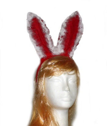 PL Haarreif Weihnachts-Bunny mit Federbesatz candytoys.ch Switzerland