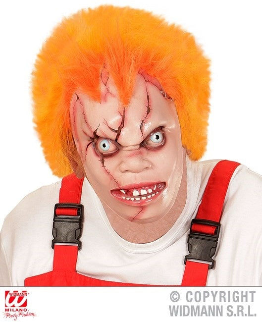 PL Halbmaske Killerpuppe mit Haar candytoys.ch Switzerland