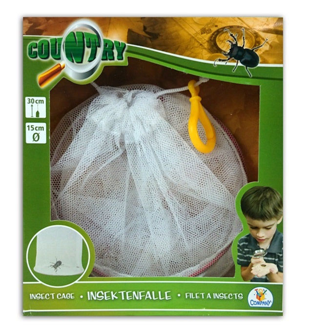 PL Insekten Aufbewahrungsnetz ca 30 cm lang D: 15 cm candytoys.ch Switzerland