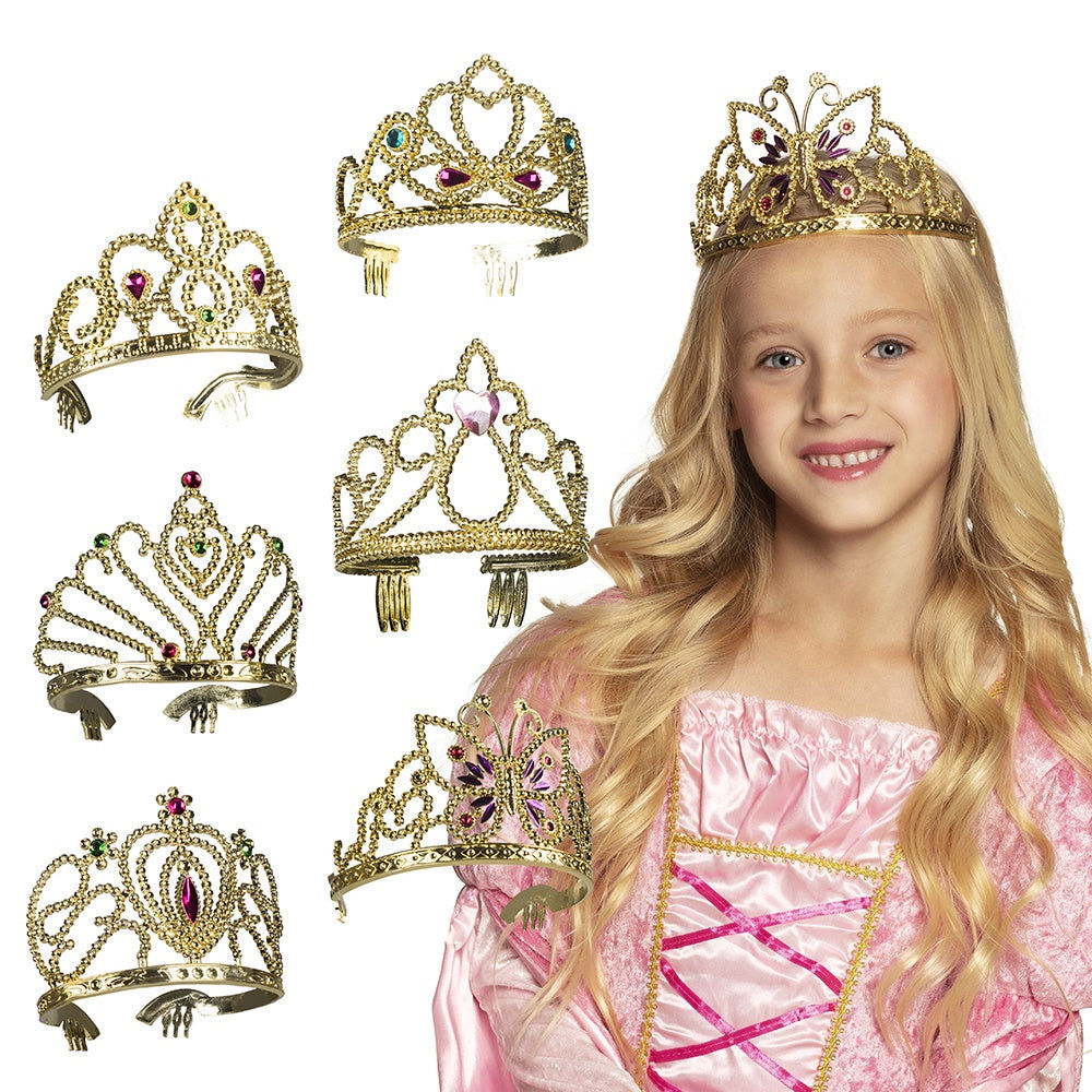 PL Krone Diana gold - 6 Formen sortiert candytoys.ch Switzerland