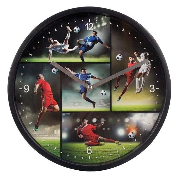 PL LET'S KICK IT Wanduhr ca 22,5cm