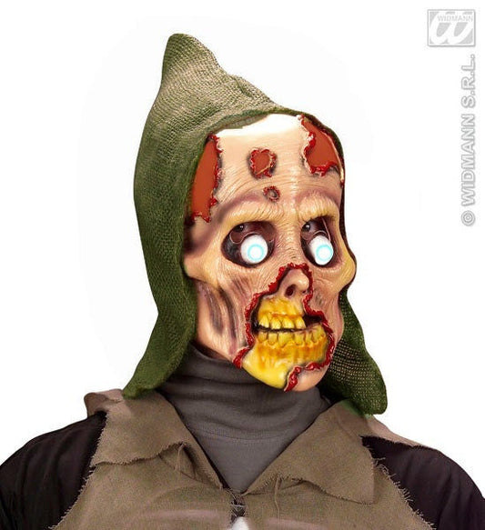 PL Maske - Totenkopf Zombie mit Haube candytoys.ch Switzerland