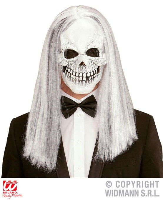 PL Maske Totenkopfmaske mit Haaren candytoys.ch Switzerland