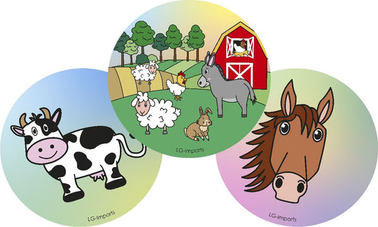 PL Notizbuch Motiv Bauernhoftiere Ø ca 8 cm candytoys.ch Switzerland