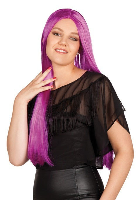PL Perücke - Charming Langhaarfrisur violett candytoys.ch Switzerland