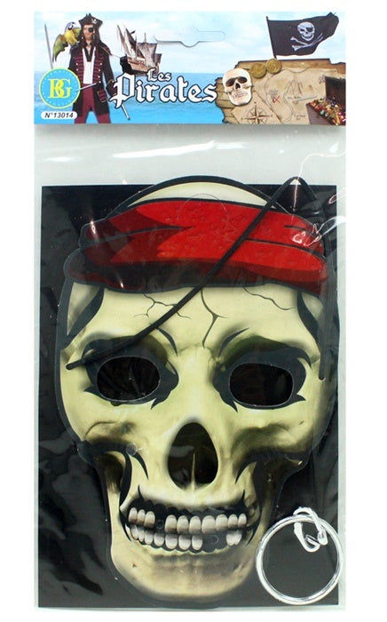 PL Piraten Maske und Ohrring im Beutel ca 30x16cm candytoys.ch Switzerland