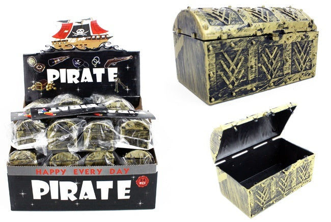 PL Piraten Schatzkiste ca 80x45x45mm candytoys.ch Switzerland