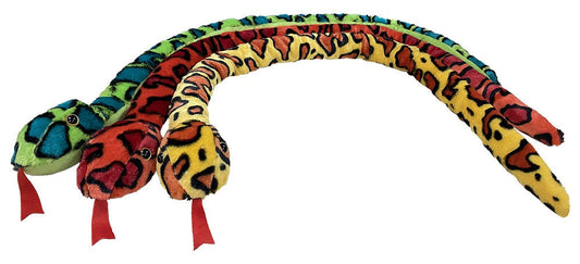 PL Plüsch Schlange 3 Farben sortiert ca 120 cm candytoys.ch Switzerland