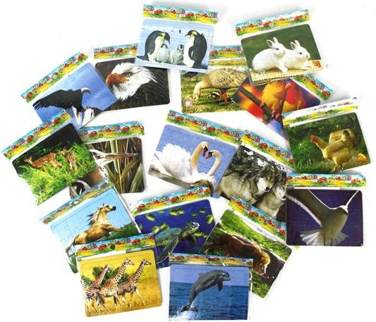 PL Puzzle 18-fach sortiert, 12x8,5 cm, vielseitig und ansprechend
